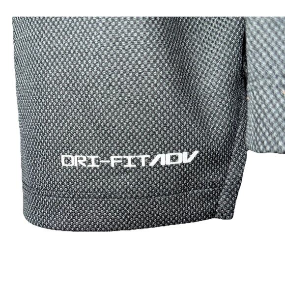 Nike Golf Dri-FIT ADV Vapor Mens XL Vanderbilt Embroidered 1/4 Zip Grey Stretch - Picture 5 of 9